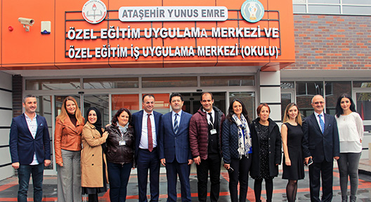 Ataşehir Belediyesi’nden Yunus Emre Özel Eğitim’e Ziyaret