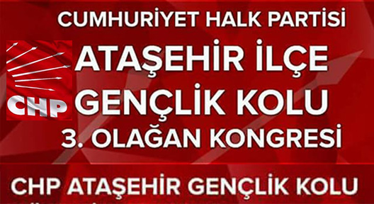 CHP Ataşehir Gençlik Örgütünde Kongre Heyecanı