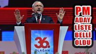 Kemal Kılıçdaroğlu’nun PM Aday Listesi Belli Oldu