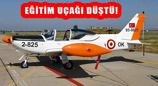 İzmir’de Askeri Eğitim Uçağı Düştü 2 Pilot Şehit