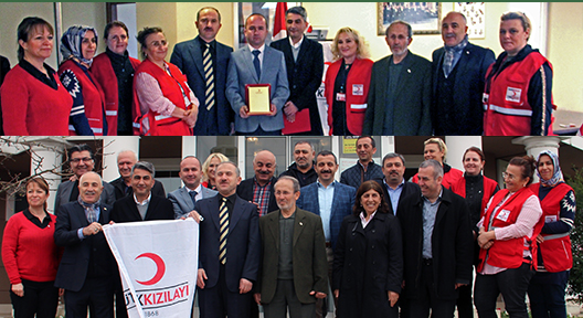 Kızılay Ataşehir Şubesi’nden Kan Bağışçılarına Plaket