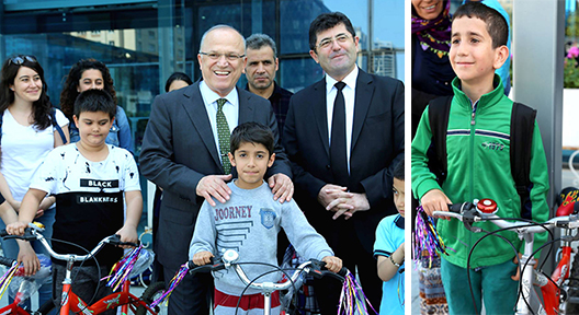Çocuklara ‘İlk Hayali İlk Bisikleti’ Ataşehir Belediyesi’nden