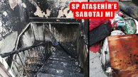 Saadet Partisi Ataşehir İlçe Binasında Yangın