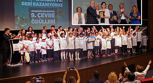Ataşehir Belediyesi 9.Çevre Ödülleri Dağıtıldı