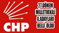 27.Dönem CHP Milletvekili Aday Adayları Belli Oldu