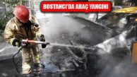 İstanbul Kadıköy Bostancı’da Araç Yangını