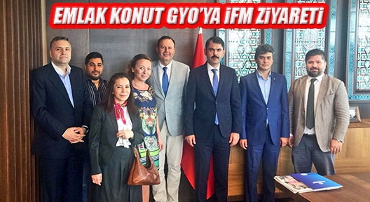 Ahmet Özcan ve İFM Yatırımcılarından Emlak Konut GYO’na Ziyaret