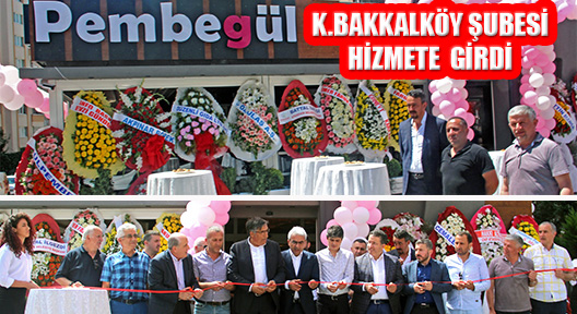 Pembegül Pasta & Cafe Küçükbakalköy Şubesi Törenle Açıldı