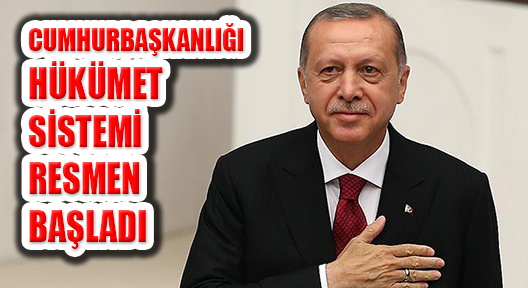 Cumhurbaşkanı Erdoğan Yemin Etti Yeni Dönem Başladı