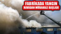 Hadımköy’de Tekstil Fabrikasında Büyük Çaplı Yangın