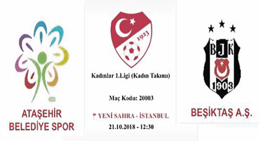 Kadın Futbol Ligi Ataşehir – Beşiktaş Derbisiyle Başlıyor