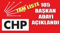 CHP’de 105 Belediye Başkan Adayı Belirlendi