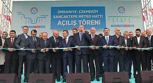 Ümraniye Çekmeköy Metro Hattı 2. Etap Açıldı