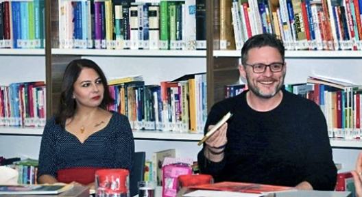 Gülşah Elikbank ve Tuna Kiremitçi MSKM’de Edebiyat Akşamları’nda