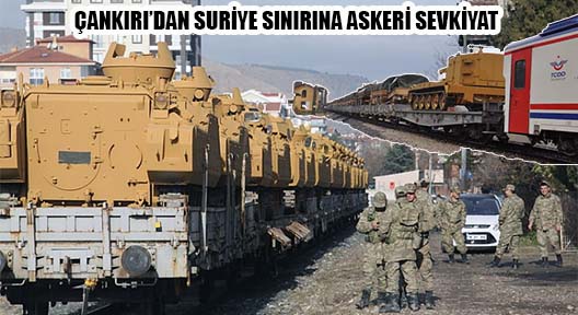 Zırhlı Araçlar Çankırı’dan Yola Çıktı Gaziantep’e Ulaştı