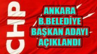 CHP Ankara Büyükşehir Adayını Açıkladı: Mansur Yavaş
