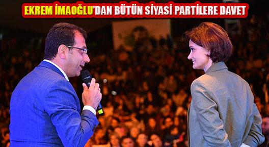 CHP İstanbul Ekrem İmamoğlu ile Seçim Startını Veriyor