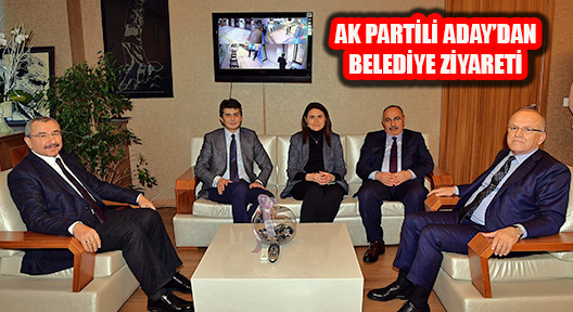 Ak Parti Ataşehir Aday İsmail Erdem’den Belediye Ziyareti