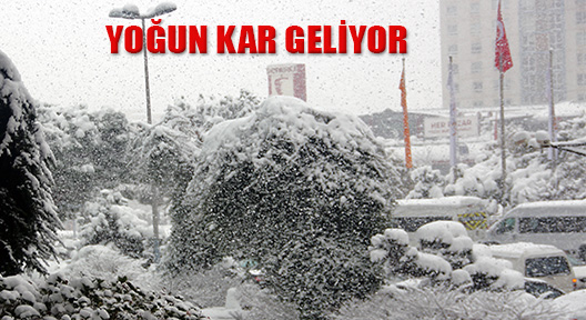 Marmara Bölgesine Yoğun Kar Yağışı Geliyor