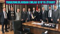 Ataşehir Trabzonlular Derneği’nden Emlak GYO’ya ziyaret