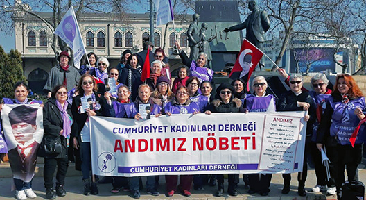 CKD İstanbul ‘Andımız Yeniden Okutulana Kadar Nöbete Devam’