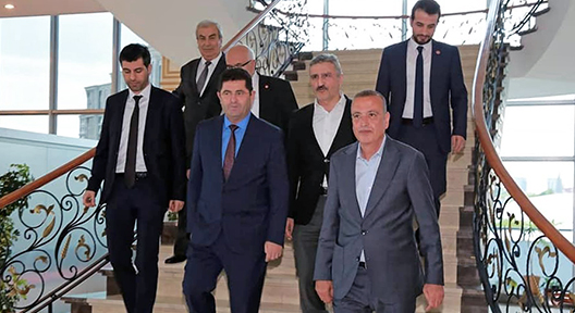 Saadet Partisi Ataşehir’den Battal İlgezdi’ye ziyaret