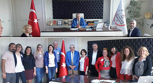 TEB Ataşehir ERASMUS Konuklarından Ertuğrul Bilican’a Ziyaret