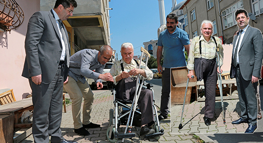 Ataşehir Belediyesi Dolandırılan Yaşlı Adama El Uzattı