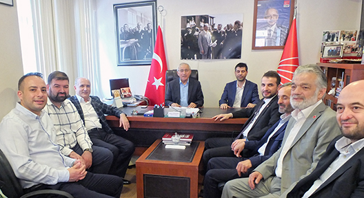 Saadet Partisi Ataşehir CHP’yi Ziyareti Edip Bayramlaştı