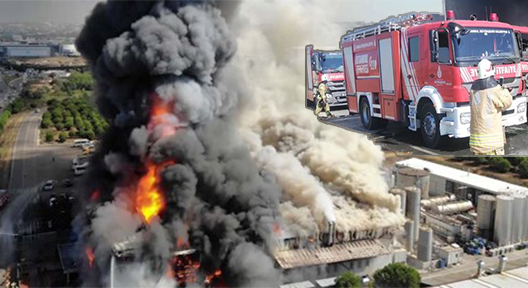 Tuzla’daki Fabrika Yangını Kontrol Altına Alındı