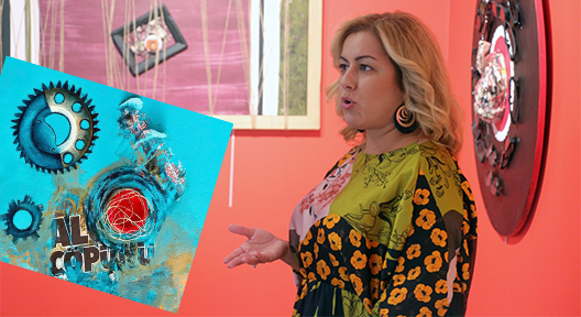 Burcu Erkal Salman’ın ‘Çöpten Sanata’ Sergisi Açıldı