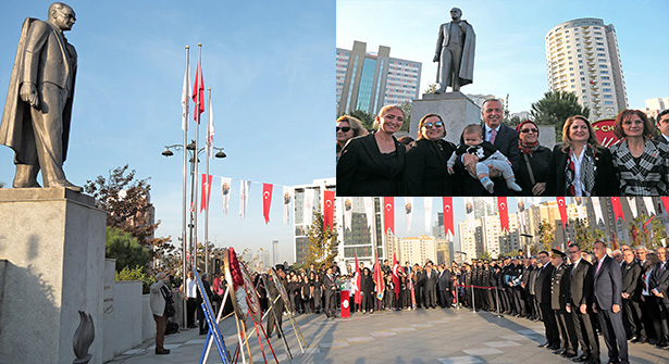 Ataşehir Tek Yürek Oldu 81. Yıldönümünde Atatürk’ü Andı