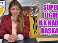 Kayserispor Başkanı Berna Gözbaşı Süper Lig’in İlk Kadın Kulüp Başkanı