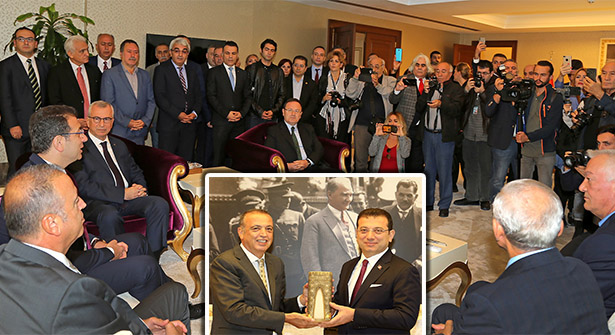 İBB Başkanı Ekrem İmamoğlu Ataşehir ‘Ortak Masa Toplantısı’nda