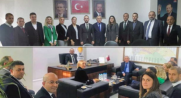 CHP Ataşehir İlçe Başkanı Hakkı Altınkaynak Veda Ziyaretleri Yapıyor
