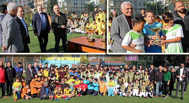 Ataşehir’den Şenlik (u12) Ligine Katılan Kulüpler Kupalarını Aldı