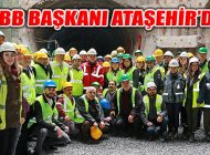 İmamoğlu, Ataşehir’de Metro Hattı İncelemesinde Bulundu