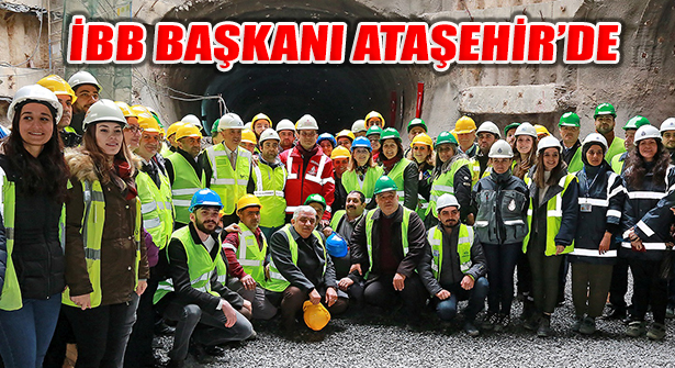 İmamoğlu, Ataşehir’de Metro Hattı İncelemesinde Bulundu