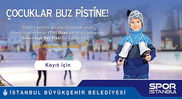 Haydi İstanbullu Çocuklar Buz Pistine!..