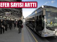 İstanbul’da Metrobüs Seferleri Arttırıldı