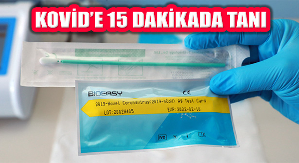 Koronavirüs Testinde ‘Hızlı Tanı Kiti’yle 15 Dakikada Sonuç