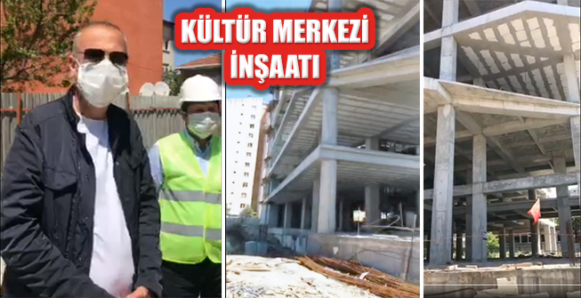 Başkan İlgezdi İçerenköy Kültür Merkezi İnşaatını İnceledi