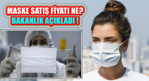 Bakanlık Maske Satış Fiyatını Açıkladı: KDV Dahil!..