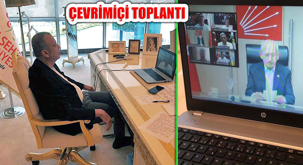 CHP’li Marmara Bölgesi Belediye Başkanları Online Toplandı