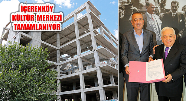 Ataşehir İçerenköy’de Yeni Kültür Merkezine Kavuşuyor
