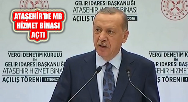Cumhurbaşkanı Erdoğan Ataşehir’de Açılış Yaptı