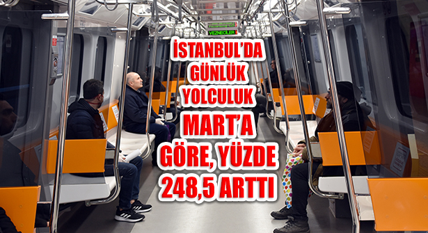 İstanbul’da Günlük Yolculuk Haziran Ayında Yüzde 36 Arttı