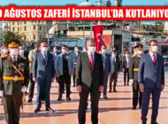 İstanbul’da 30 Ağustos Zaferi 98. Yıldönümü Kutlamaları Başladı