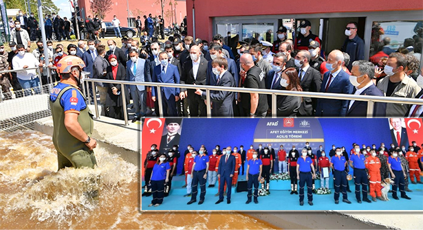 İstanbul AFAD Afet Eğitim Merkezi Açıldı
