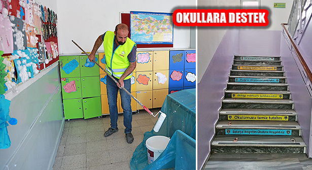 Ataşehir Belediyesi’nden Okullara Destek Sürüyor